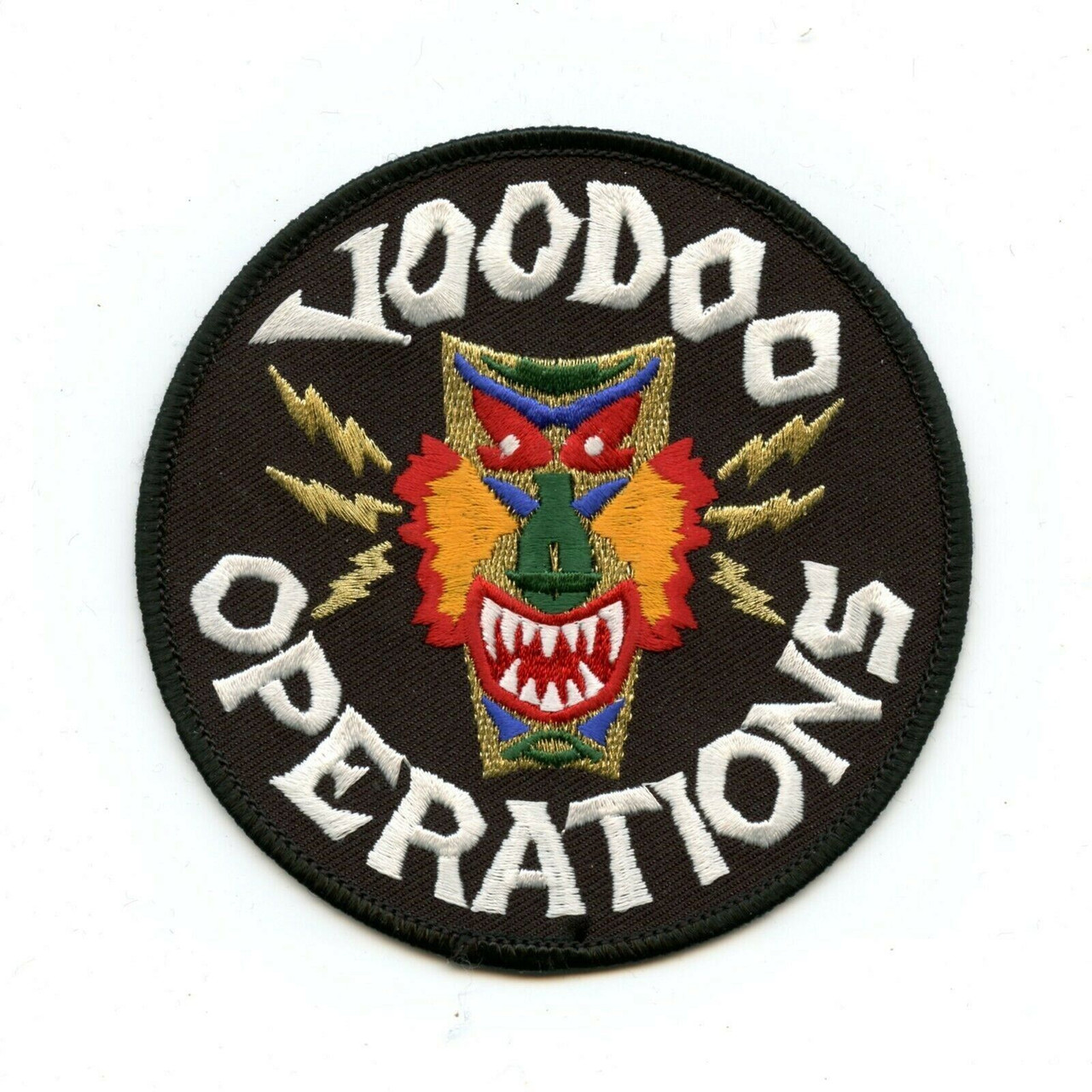 RCAF CAF Canadian CF-101 Voodoo Operations Squadron Crest Patch RCAF CAF Canadian CF-101 Voodoo Operations Squadron Crest Patch