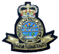 Canadian Forces Prince Edward Island Regiment Bullion Officers Cap Badge