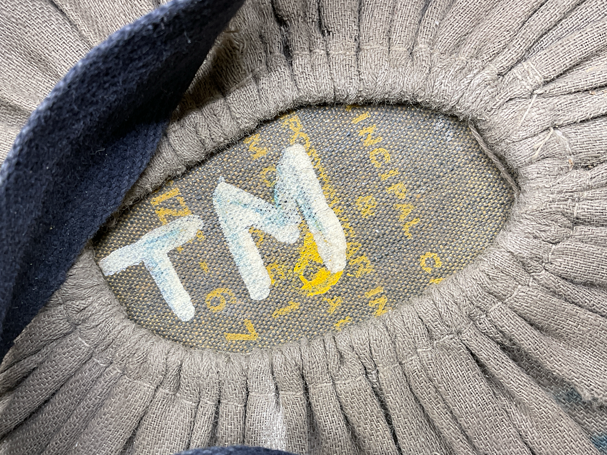 Korean War Canadian RCN Navy 1951 Dated Sailors Ratings Cap 6 7/8 Korean War Canadian RCN Navy 1951 Dated Sailors Ratings Cap 6 7/8