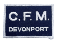 British Armed Forces Royal Navy RN HMNB Devonport CFM Patch British Armed Forces Royal Navy RN HMNB Devonport CFM Patch
