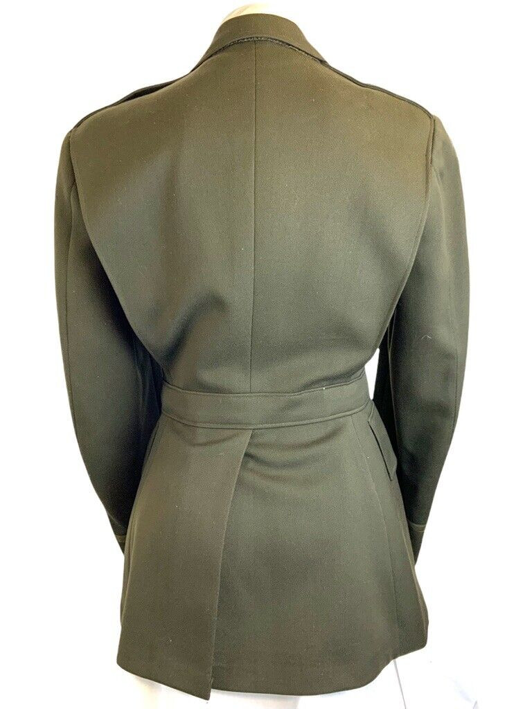 WW2 USAAF 10th Air Force CBI Bullion Insignia Named 4 Pocket Officers Tunic WW2 USAAF 10th Air Force CBI Bullion Insignia Named 4 Pocket Officers Tunic