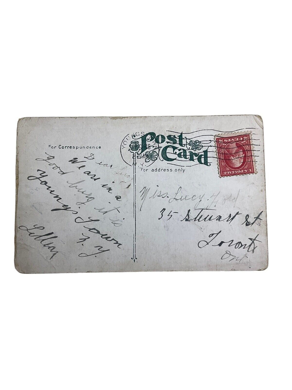 WW1 US Army AEF Mess Halls Fort Niagara N.Y. Photo Postcard & Stamp WW1 US Army AEF Mess Halls Fort Niagara N.Y. Photo Postcard & Stamp