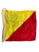 Canadian Forces RCN Navy Nylon Alphabet Flag Letter U 20 X 24 inches Canadian Forces RCN Navy Nylon Alphabet Flag Letter U 20 X 24 inches