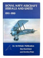 WW1 British RNAS Royal Navy Aircraft Serials Units Hard Cover Reference Book