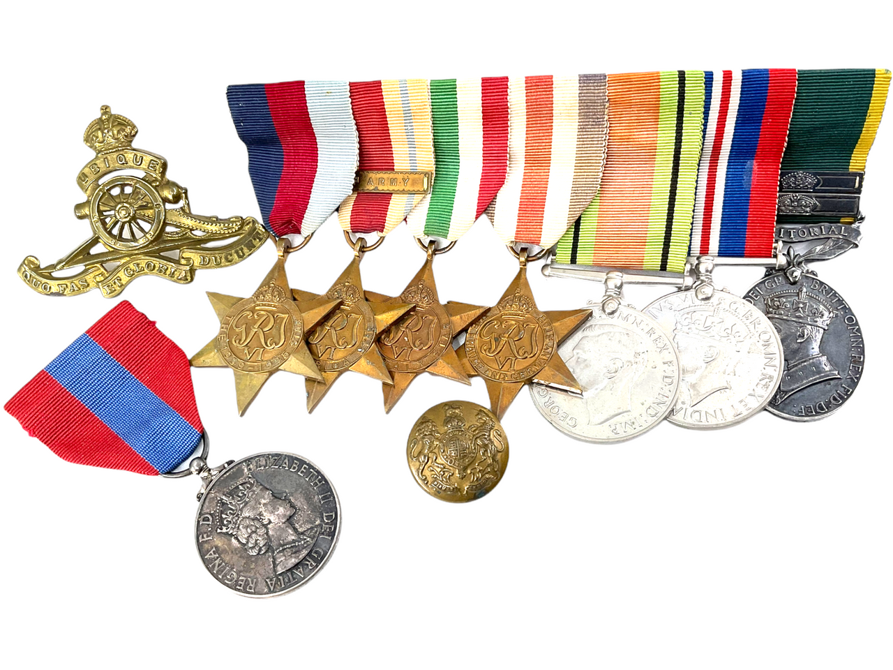 WW2 British Royal Artillery Medal Group Long Service Dunkirk El Alamein Tooley WW2 British Royal Artillery Medal Group Long Service Dunkirk El Alamein Tooley