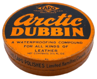 WW2 Canadian CAPO Leather Arctic Dubbing Tin