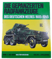 WW2 German Armored Wheeled Vehicles 1905 to 45 Vol 4 GERMAN TEXT Reference Book