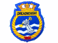 Canadian Sea Cadet RCSC Ships Crest Dreadnought Patch