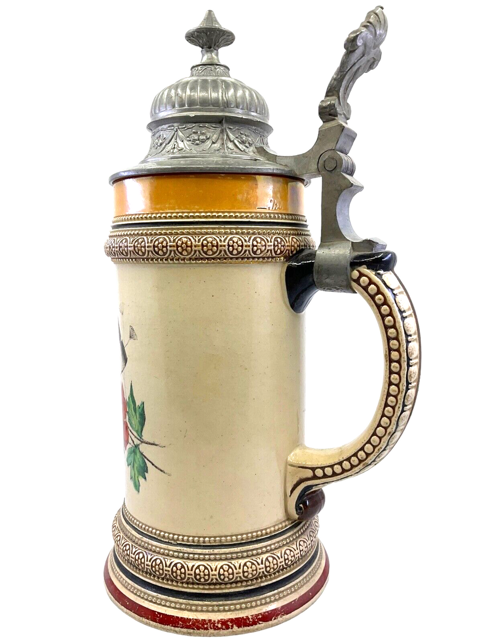 WW1 Imperial German 12th Bavarian Infantry Regiment Beer Stein 1/2 Litre WW1 Imperial German 12th Bavarian Infantry Regiment Beer Stein 1/2 Litre