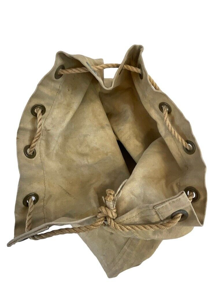 WW2 Canadian Navy RCN Named Duffel Bag C Broad Arrowed WW2 Canadian Navy RCN Named Duffel Bag C Broad Arrowed