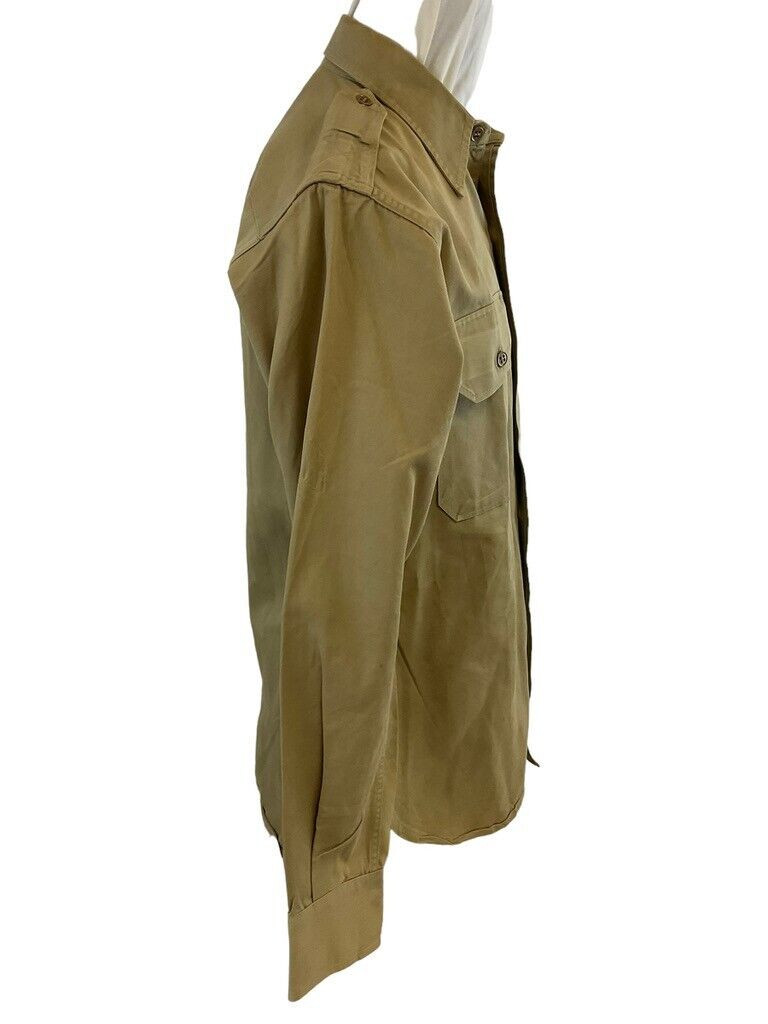 US Army Korean War Service Numbered Other Ranks Shirt Size 15 US Army Korean War Service Numbered Other Ranks Shirt Size 15