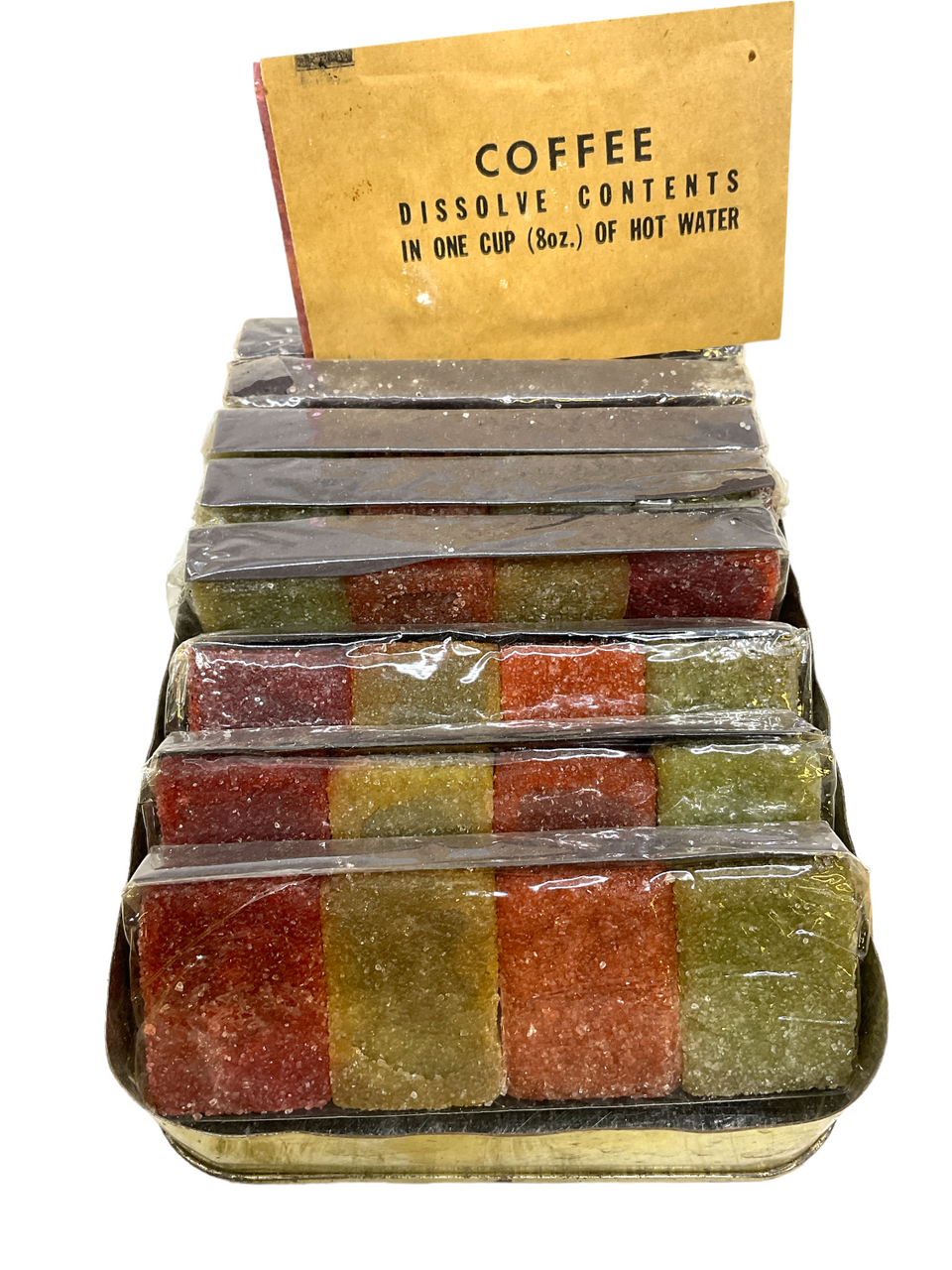 Canadian RCAF Survival Bail Out Ration Tin With Contents OPEN Canadian RCAF Survival Bail Out Ration Tin With Contents OPEN