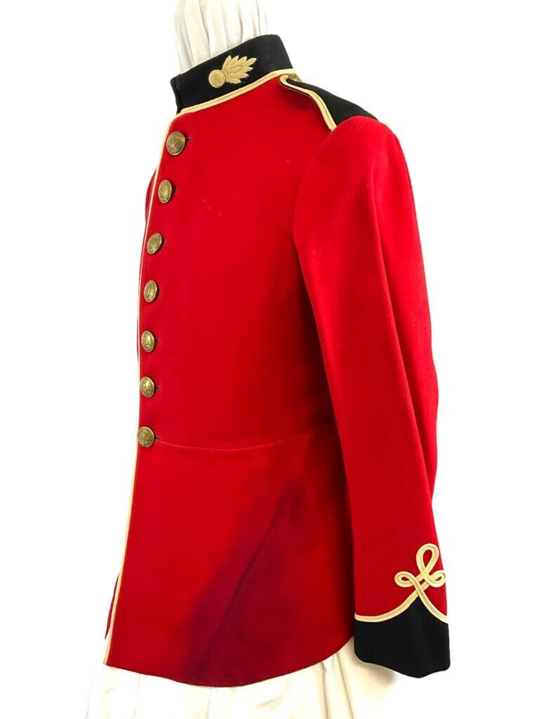 Canadian Canada Militia Scarlet Frock 26th New Brunswick Fusiliers with Trousers Canadian Canada Militia Scarlet Frock 26th New Brunswick Fusiliers with Trousers
