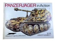 WW2 German Panzerjager in Action Tank Armour Soft Cover Reference Book WW2 German Panzerjager in Action Tank Armour Soft Cover Reference Book