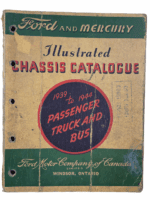 WW2 Canadian Ford and Mercury Illustrated Cassis Catalogue SC Reference Book