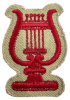 WW2 British Tropical Musician Speciality Trade Patch Insignia