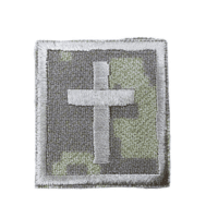 Canadian Forces Arid Cadpat Camouflage Chaplain Officers Patch Canadian Forces Arid Cadpat Camouflage Chaplain Officers Patch