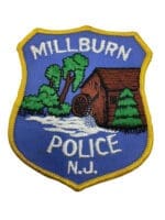 US Millburn New Jersey Police Patch