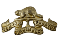 Pre WW2 Canadian Durham Regiment Collar Insignia Single 2