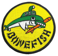 US USN Navy USS Bonefish Submarine Jacket Patch