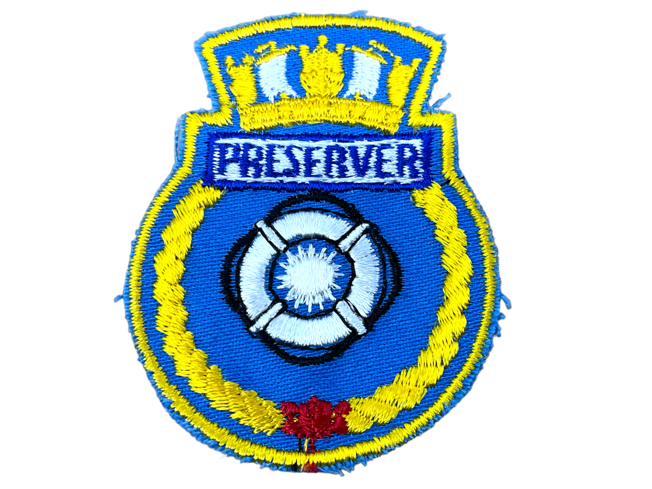 Canadian RCSC Ships Crest Preserver Patch Canadian RCSC Ships Crest Preserver Patch