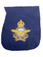 WW2 Canadian RCAF Bullion Embroidered Blazer Crest Patch