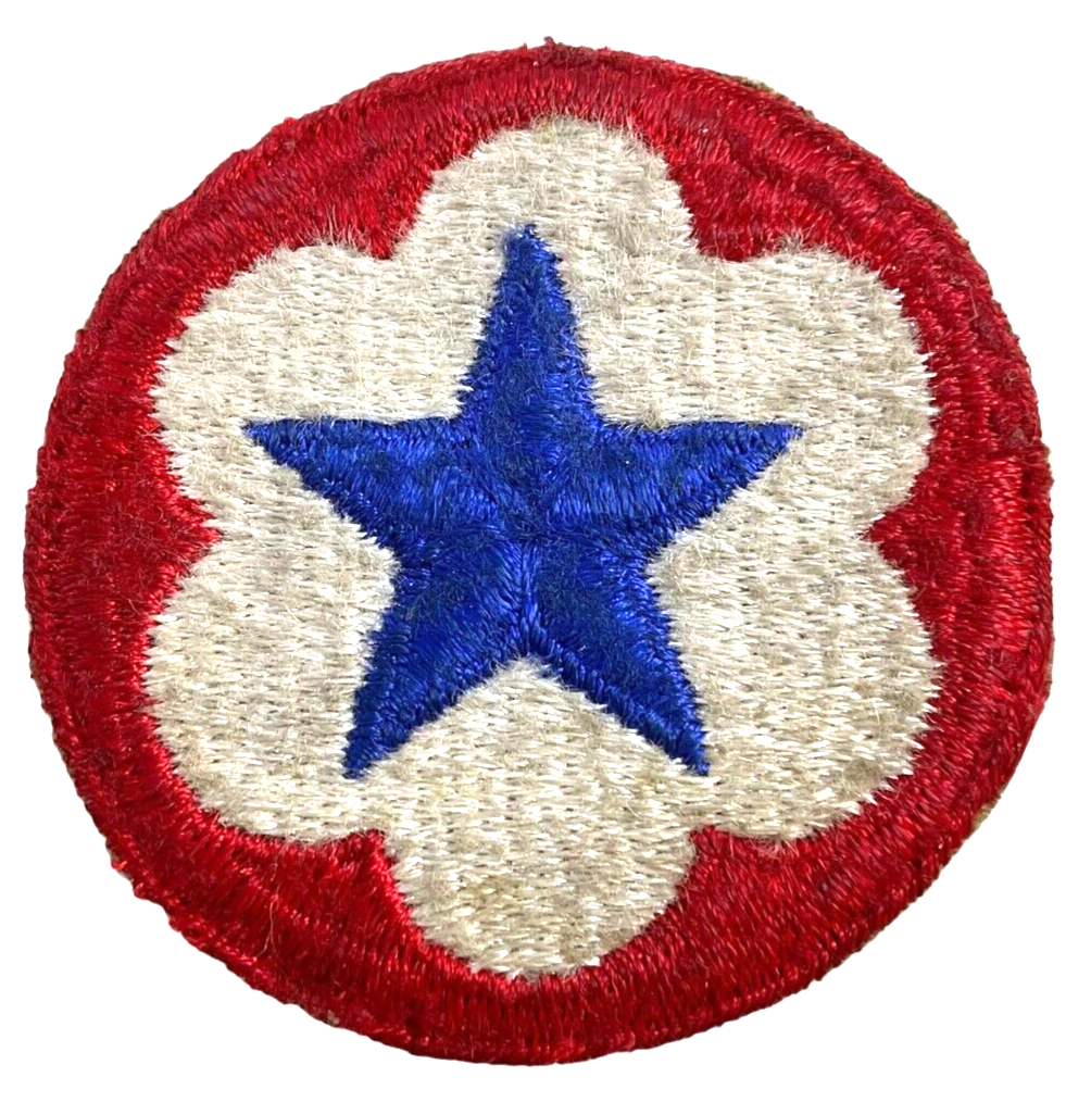 WW2 US Army Service Forces SSI Sleeve Patch Insignia WW2 US Army Service Forces SSI Sleeve Patch Insignia