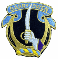 US 7th Cavalry Garry Owen Sleeve Patch Insignia SSI