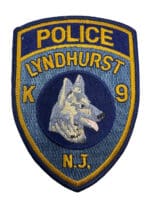 US Lyndhurst New Jersey K9 Police Patch US Lyndhurst New Jersey K9 Police Patch