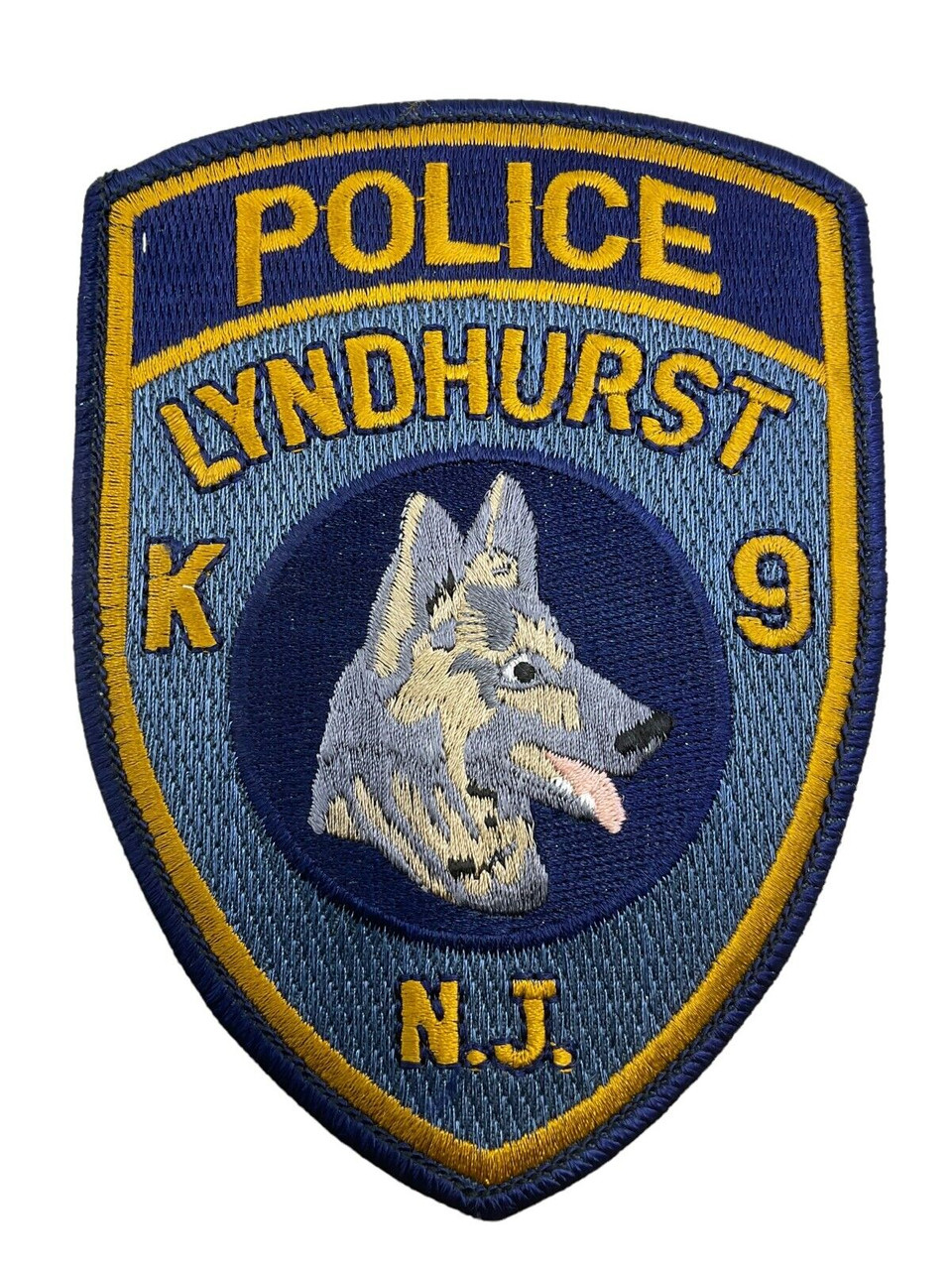 US Lyndhurst New Jersey K9 Police Patch US Lyndhurst New Jersey K9 Police Patch