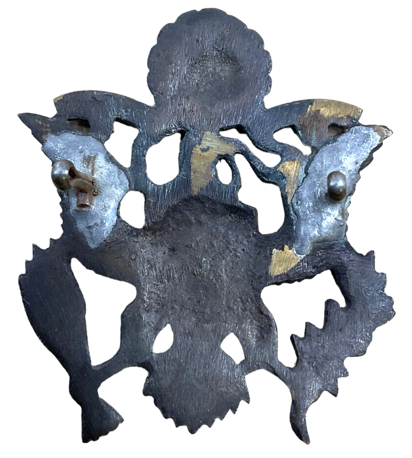 WW1 US Army Theatre Made Cast Cap Badge Insignia WW1 US Army Theatre Made Cast Cap Badge Insignia