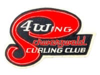 Canadian RCAF 4 Fighter Wing Schwarzwald Curling Club Patch Crest Canadian RCAF 4 Fighter Wing Schwarzwald Curling Club Patch Crest