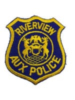 US Riverview Michigan Auxiliary Police Patch
