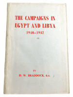 WW2 British Campaigns In Egypt & Libya 1940-42 Soft  Cover Reference Book