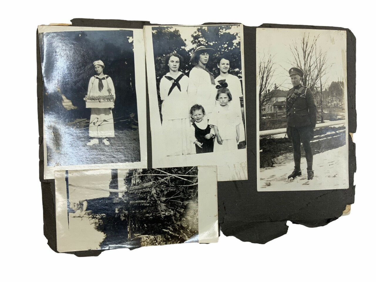 WW1 Canadian CEF RNCVR Family Photo Grouping 34 Pictures WW1 Canadian CEF RNCVR Family Photo Grouping 34 Pictures