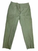 US Army 1977 Dated Utility Trousers Polyester Cotton OG507 Size 44 x 33