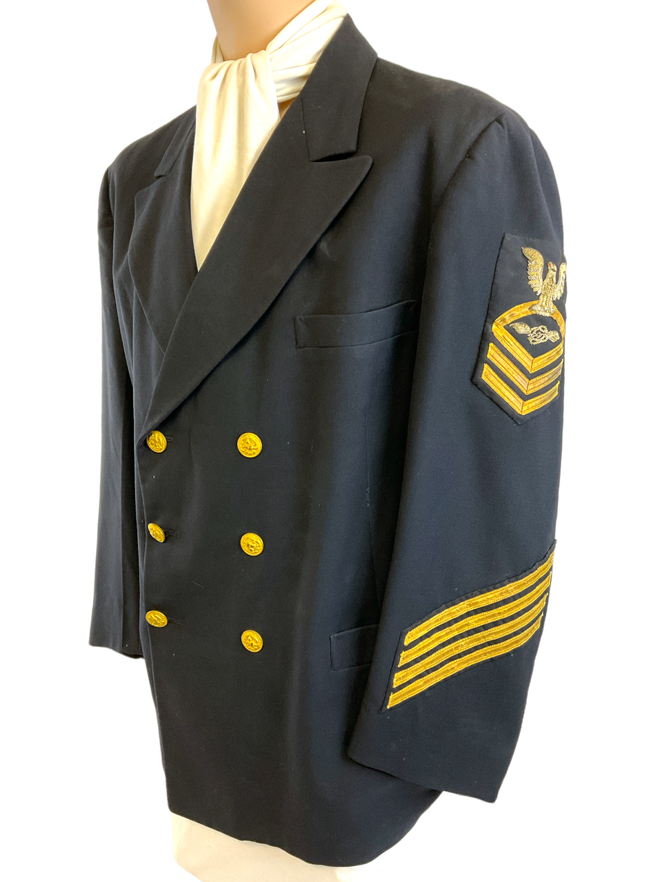 WW2 US USN Officers Double Breasted Jacket Aviation Specialty Patch WW2 US USN Officers Double Breasted Jacket Aviation Specialty Patch