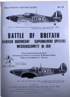 WW2 British RAF Battle of Britain Arco Aircam No 13 Softcover Reference Book