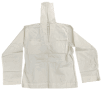 US USN Navy White Ratings Cotton Jumper Size 40 R