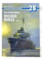 WW2 Poland Polish Navy Wicher Burza Vol 1 POLISH TEXT Soft Cover Reference Book