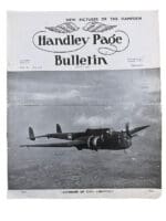 WW2 British RAF Handley Page Bulletin Vol X No 117 Jul 38 SC Reference Book
