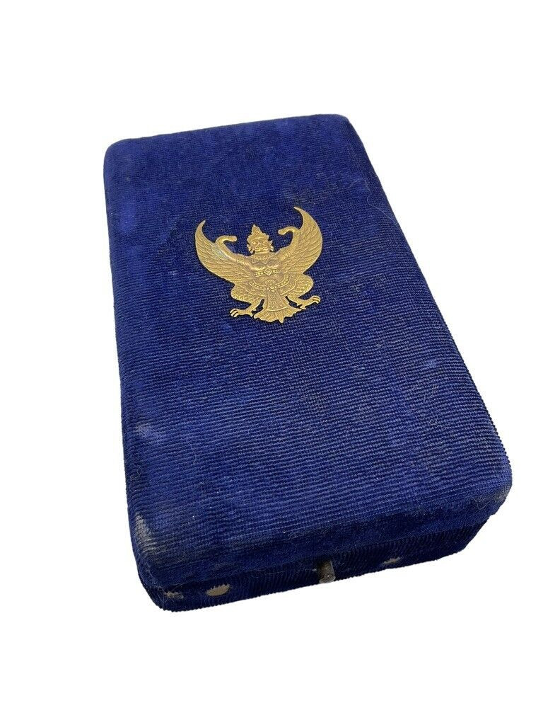 Thai Order of the Crown of Thailand Medal Neck Award in Case Thai Order of the Crown of Thailand Medal Neck Award in Case