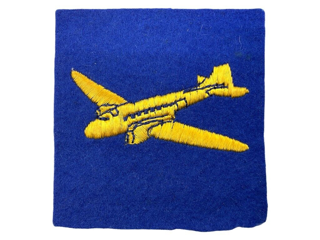 WW2 British Airborne RASC Army Service Corps Air Dispatch DC3 Division Patch 1 WW2 British Airborne RASC Army Service Corps Air Dispatch DC3 Division Patch 1