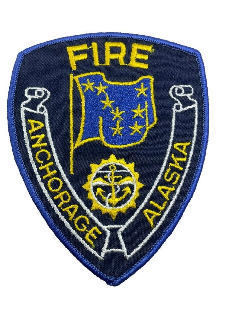 US Anchorage Alaska Fire Department Patch US Anchorage Alaska Fire Department Patch
