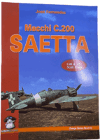 WW2 Italian Airforce Macchi C.200 Saetta Orange Series No 8113 SC Reference Book WW2 Italian Airforce Macchi C.200 Saetta Orange Series No 8113 SC Reference Book