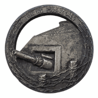 WW2 France French Maginot Line Defence Beret Badge Pin Back