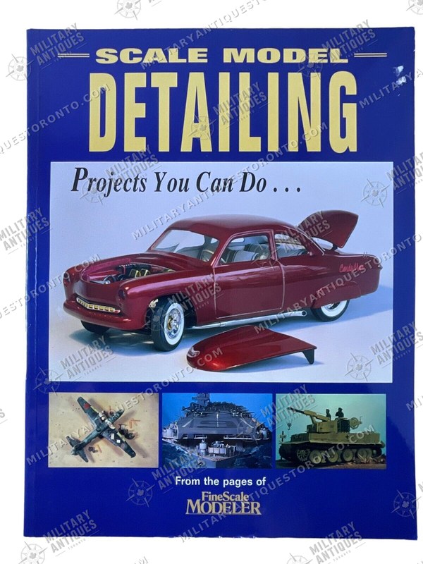 Scale Model Reference Books Scale Model Detailing Projects You Can Do Softcover Reference Book ...