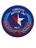 Canadian Forces RCAF Composite Aviation Unit Haiti Squadron Patch Crest Canadian Forces RCAF Composite Aviation Unit Haiti Squadron Patch Crest
