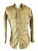 Korean War Era US Army Khaki Shirt 14.5 x 34 Uniform