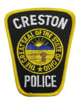 US Creston Ohio Police Patch